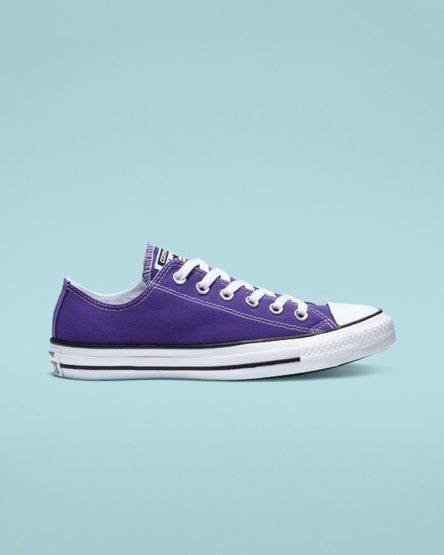 Women's Converse Chuck Taylor All Star Classic Low Top Shoes Purple | AU 483ECF